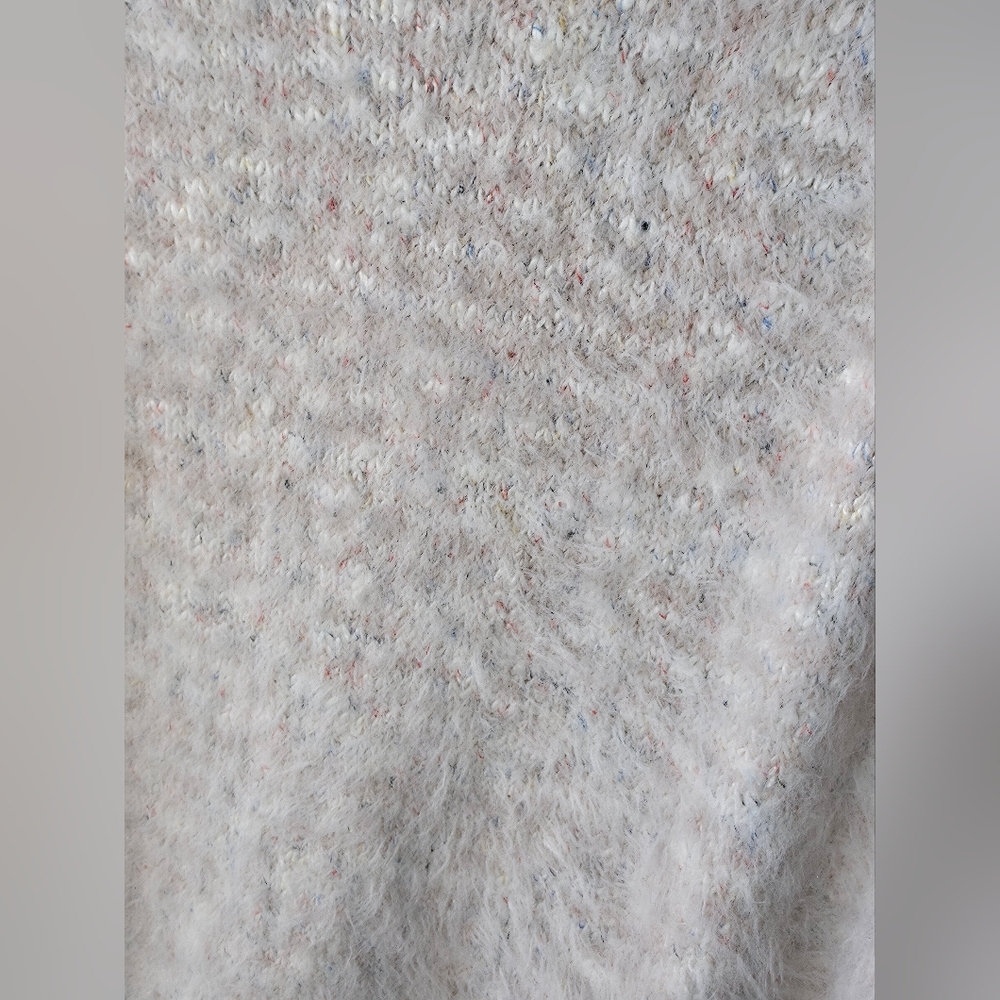 Lou & Grey Soft Speckled Eyelash Knit Sweater - Cozycore Neutral Cream Small - Picture 6 of 9